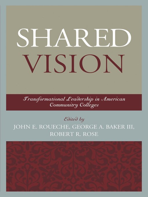 Cover image for Shared Vision